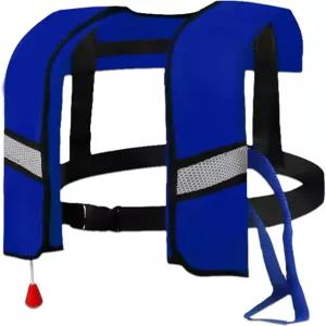 자동 팽창식 구명조끼 CO2 인플레이션 반사 스트립 및 이 있는 50N 조절 가능한 나일론 수영 조끼