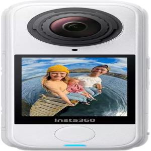 Insta360 X4 Air - 가벼운 165g 8K 360 카메라 보이지 않는 셀카봉 효과 교체 가능한 렌즈 먼저 촬영하고