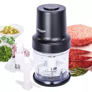 크루거4301 다용도 미니 초퍼 쉬운세척 다지기 쵸퍼 마늘 야채 도다지기 요리용 조리용 분쇄기 전동