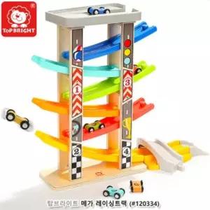 6단점프 메가 레이싱트랙 (120334)장난감 완구 작동 자동차놀이 원목 유아