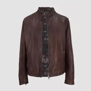 이카룩 BEST 하프 코팅 워시 양가죽 점퍼 ALJP140 491348Moony