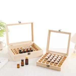 에센셜오일 보관함 우드 수납함 아로마오일 거치대 정리대