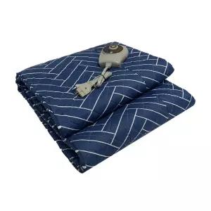 국산 커버분리 모노라인블루 전기요 고급 중 100x180장판 겨울 거실 침대 용품 필수템 따뜻한