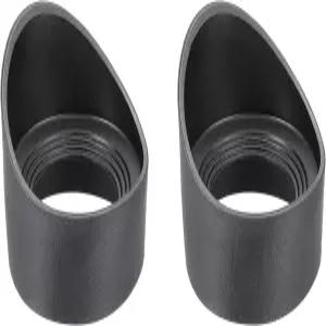 파티킬 42-46mm 접안렌즈 안경 스테레오 현미경 망원경 조준 범위용 고무 커버 가드 블랙