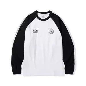 브랜드정품 코드그라피 CGP 래글런 배색 트랙 롱슬리브_화이트 375076