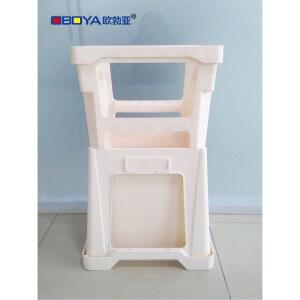 유럽 꽃시장 물통 세트 플라스틱 진열대 사각 꽃통 꽃집