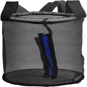 살아있는 미끼 저장 물고기를 위한 아벤틱 부유 바구니 그물 케이지 카약 낚시 액세서리 높이