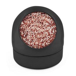 본시코키 납땜 팁 클리너 세트 클리닝 와이어 및 다리미 청소용 홀더 블랙