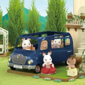 실바니안 패밀리 블루 밴 인형 피규어 장난감어 미니어 규어 어처 캐릭터어 안집 토끼 여아선물