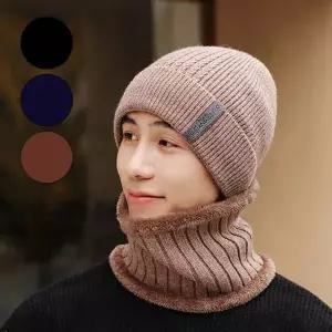 비니 바드 넥워머 세트 겨울 방한모자 워머세트 골프 WFJ68HS