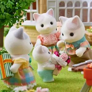 실바니안 패밀리 라떼 고양이가족 인형 피규어 장난감어 미니어 규어 어처 캐릭터어 안집 토끼 여아선물