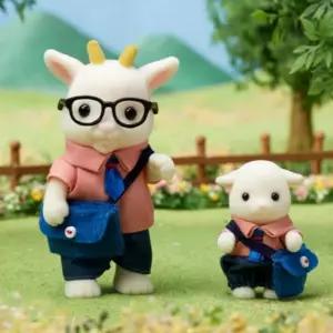 실바니안 패밀리 염소 가족 인형 피규어 장난감소꼽놀이 여아선물 어장난감 토끼어 규어 안집 이층집