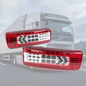 램프 볼보트럭 운전석 라이트 중장비 커버 짧은 후미등 조립 왼쪽 미등 데루등