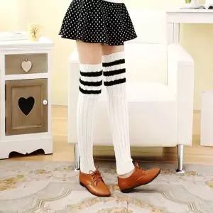 레그워머 꽈배기 니트 발토시 겨울 방한 다리워머 WFJ68EX