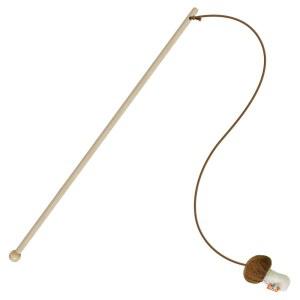 TTCAT 실내 인터랙 있는 개박하 버섯 스틱 장난감이 나무 위한 고양이 고양이를 지팡이