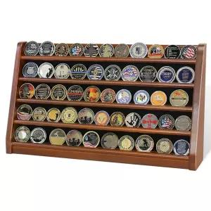 주화 거치대 코인 디스플레이 스탠드 기념품 수집함 진열 소장용 동전