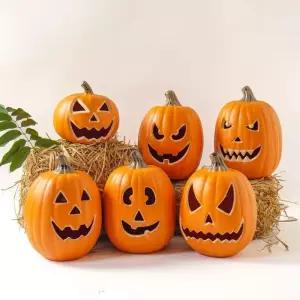 할로윈 장식 소품 잭오랜턴 실내 파티 무드등 효과 데코