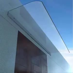 투명 처마 비막이 차양 고정 창문 렉산 비가림막 어닝 현관 빗물 발코니 판넬 지붕