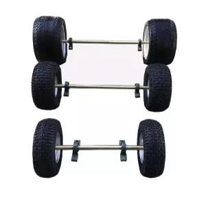 전동 고카트 바퀴 교체용 웨건 ATV 4륜 가정용 고무