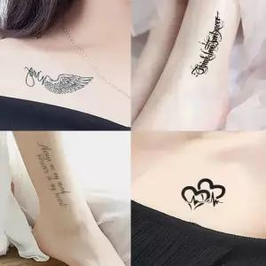 패션 타투 스티커 30종 세트 R스타일 붙이는 문신 헤나 오래가는 워터파크 수영장