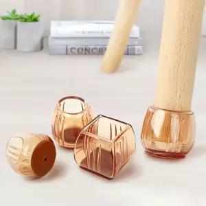 투명캡 대 식탁의자 발커버 슈즈 양말 끌림방지 보호