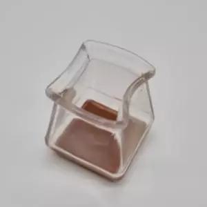 투명의자발캡긁힘방지 실리콘 의자다리커버 사각소4p