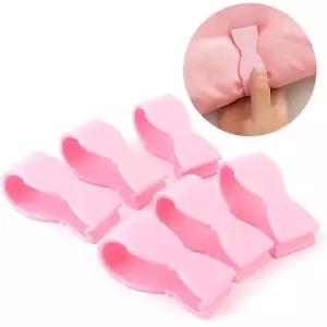 6P 이불 고정 집게 핑크 밀림방지핀 클립 커튼 시트