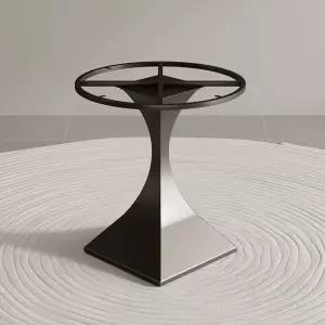 원형 테이블 받침대 회전판 거실 식탁 발 대리석 가정용 원형테이블 다리 철제 낮은