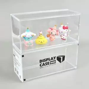 일본 투명 피규어 미니어처 디스플레이 케이스 와이드