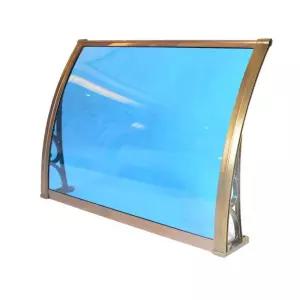 주택 베란다 캐노피 현관 야외 차양 투명 비가림막 비가림 발코니 가림막 방수 비받이 빗물