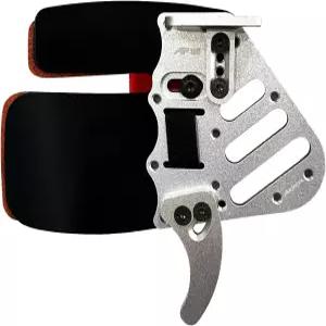 디어레이스 양궁 핑거 탭 정품 가죽 알루미늄 판 조절식 가드 리커브 활 보호 장비