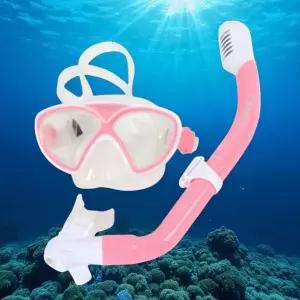 실리콘 스노쿨링 세트 6세이상 아동용 물놀이 마스크