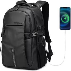 ARCTIC HUNTER AH 비즈니스용 노트북 백팩 30L 대형 여행용 배낭 비행 승인 비행기용 전문 성인 대학용