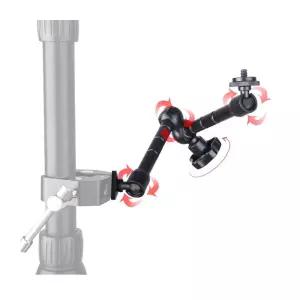 LED 미니영상장비 거치스틱 팔부자재 지지암 장착