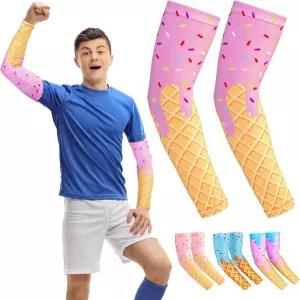 성인 스포츠 야구 축구를 위한 치싱유 스크림 드립 팔 소매 콘 압축