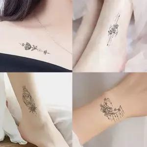 패션 타투 스티커 30종 세트 J스타일 붙이는 문신 헤나 오래가는 워터파크 수영장