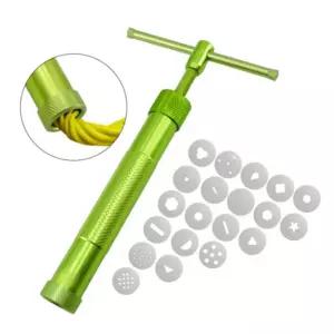 메탈압출기 클레이압출기 꾸미기 메탈 패턴 점토건