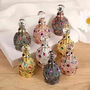 빈티지 유리 향수 오일 공병 소분 리필 용기 미니 휴대용