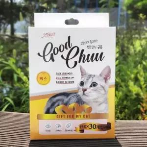 반려묘 고양이간식 휴대용 대용량 츄르 믹스 15g(30P)