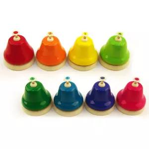 터치벨 무선 알람 알림 모델명 W650D8B악기 우드 나무 장난감 놀이 완구 음악 유아 어린이집교구