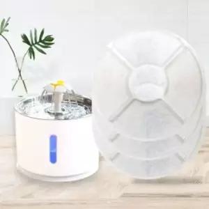 꽃 펫정수기 리필필터 4개입 고양이정수기 식기