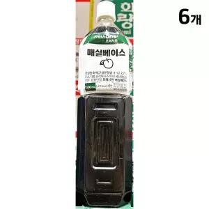 프레시원 매실베이스(1.5L 6배희석 매실농축액) X6
