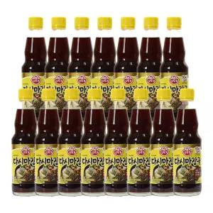 다시마장국 360ML 15개 소스 업소용 국소스 만능 수제비 찌개 우동