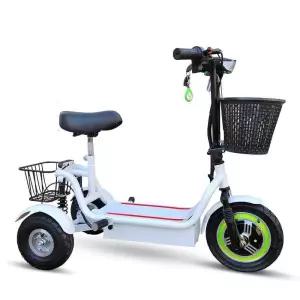 성인 전용 전기 자전거 접이식 경량 삼륜 스쿠터 픽업