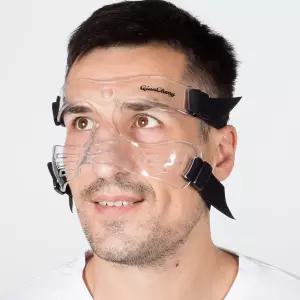 코 골절용 첸청 보호대 페이스 쉴드 패딩이 있는 조절 가능한 가드 QC-L5-L