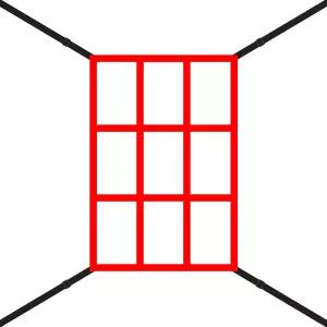 와이즈크 1pcs/2pcs 스트라이크 존 목표 네트 투구 13.5x21.5인치 야구 정확도 향상을 위한 휴대용