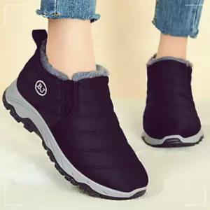 ST 방한부츠 편한신발 기모 여성부츠 여성발편한신발 슬립온 편안한신발 엄마신발 R03WFG3ATN