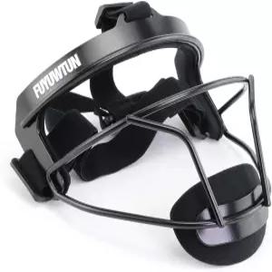 FUYUWTUN 소프트볼 페이스 마스크 경량 여자 내야수 쉴드 유소년 보호 수비 야수