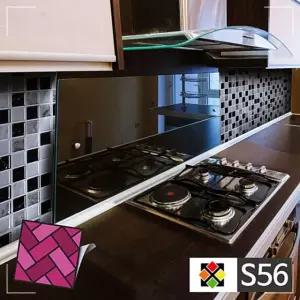 대통유통 포인트타일 월타일 s56 스티커 붙이는타일 바둑판 타일스티커 시트지 R03WC668FB