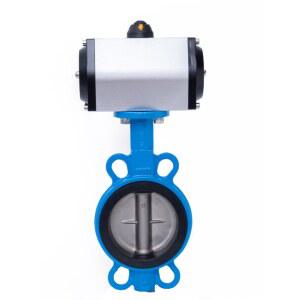 밸브 웨이퍼형 스위치 스텐 밸브기어식 플렌치 전동 벨브 공압